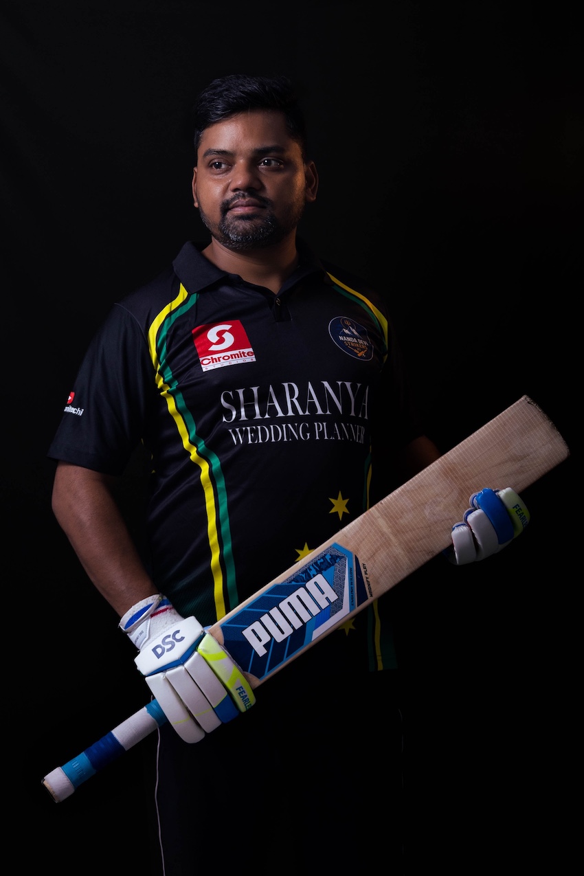Cricket Player Profile Shoot